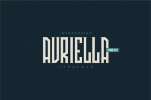 Avriella: A Striking Display Font for Bold Branding