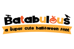Batabulous: A Playful Display Font for Seasonal Branding