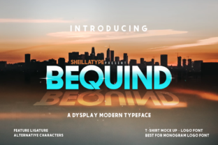Bequind: A Bold Display Typeface for Editorial Impact