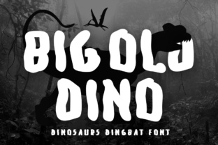 Big Old Dino Font: A Stone-Age Style for Modern Brands