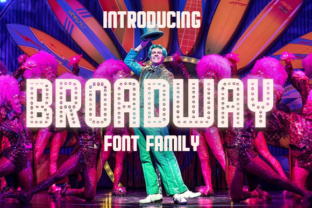 Broadway Font Review: A Bold Display Typeface for Makers