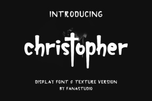 Christopher: A Scary Display Font for Retro Web Design