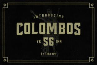 Colombos: A Striking Display Serif for Bold Branding