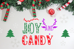 Designing Festive Products with Joy and Candy Fonts