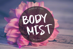 Designing with Body Mist: A Loose Flow for Editorial Fonts
