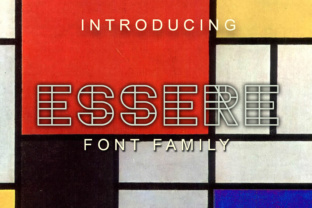 Essere: A Multiline Display Font for Editorial Impact