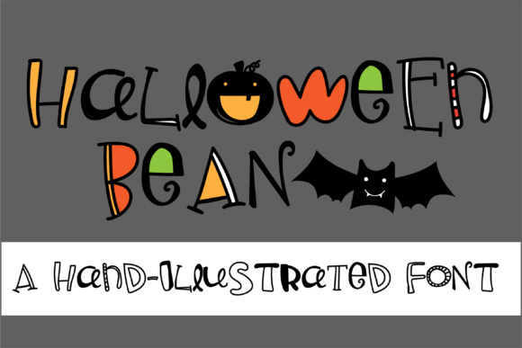 Halloween Bean: A Playful Display Font for Seasonal Editorial Design