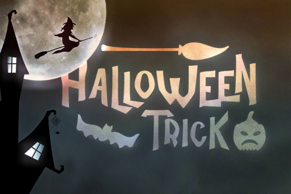 Halloween Trick: A Spooky Display Font for Branding