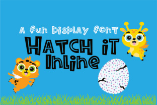 Hatch It Inline: The Perfect Display Font for Crafters