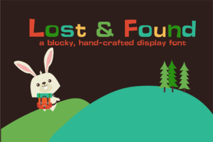 LD Lost and Found: A Boxy Display Font for Web Headers