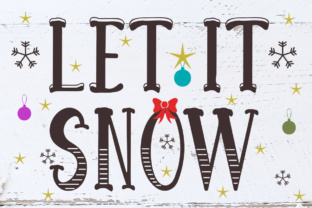 Let It Snow: The Winter Display Font for Memorable Brands