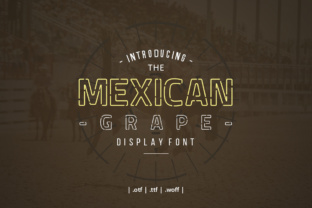 Mexican Grape: A Striking Display Font for Modern Web Design