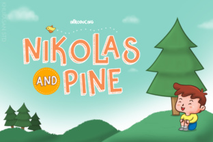 Nikolas and Pine: A Cheerful Display Font for Makers