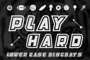 Play Hard Font: A Sporty Typeface for Bold Branding