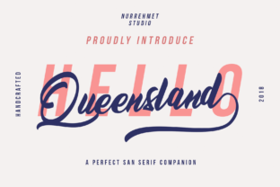 Queensland: The Bold Script Font for Modern Brands