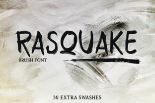 Rasquake: The Bold Display Font for Modern Branding