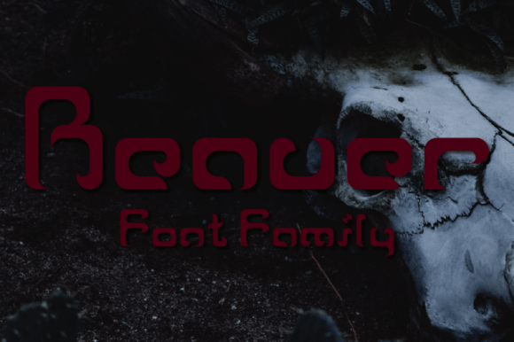 Reaver Family: A Bold Display Font for Unique Brands