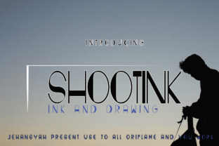 Shootink: A Simple Display Font for Modern Editorial Design