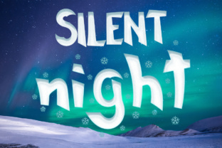 Silent Night Font Review: A Sharp Display for Winter Designs