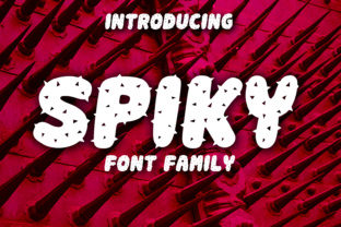 Spiky: The Perfect Display Font for Crafters and Sellers