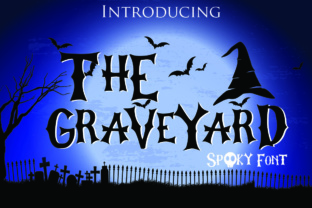 The Graveyard Font Review: Spooky Display Typography