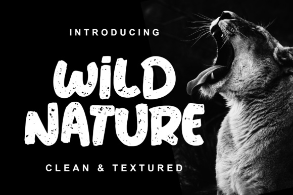 Wild Nature: A Bold Display Font for Fun Branding